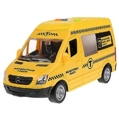 Технопарк Машина Mercedes-Benz Sprinter Такси 22 см свет+звук SPRINTER-22PL-TAX с 3 лет