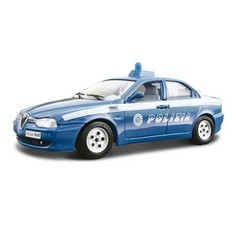 Коллекционная модель автомобиля Bburago 1:24 Alfa Romeo 156 Polizia