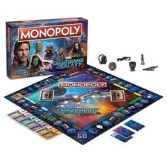 Настольная игра монополия Стражи Галактики (Guardians of the Galaxy Vol. 2 Monopoly Game)