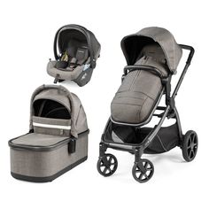 Коляска 3 в 1 Peg Perego Ypsi Lounge Modular (City Grey)