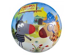 Мяч Dream Makers Зебра в клеточку голубой 23 см