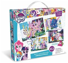 Набор для творчества Origami My Little Pony Набор аппликаций Эквестрия 4 в 1