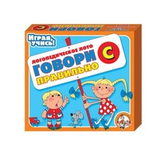 Настольная игра Десятое Королевство Лото логопедическое в ассортименте