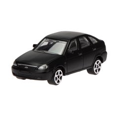 Машинка Lada Priora матовая черная Autogrand