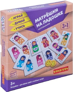 Настольная игра Матрешки на ладошке No Brand