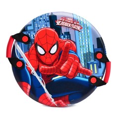 Ледянки 1TOY Круглая c плотн. ручками 54см "Marvel Человек - Паук" (упак. 12 шт.) No Brand