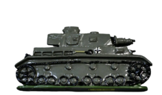 Фигурка 2-029 окрашеная фигура Танк Т-IV. Вермахт