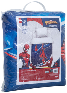 Покрывало детское Человек паук 1,5 сп, 145х210 см, микрофибра Marvel