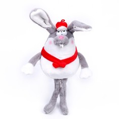 Мягкая игрушка Кролик с шарфом No Brand