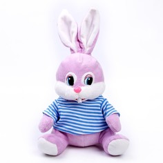 Мягкая игрушка Кролик в футболке, 20 см No Brand