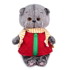 Мягкая игрушка Басик Baby в стеганом жилете, 20 см No Brand