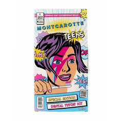 Набор для обучения чистки зубов MontCarotte Teens Tutor Kit white