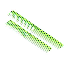 Набор расчесок DEWAL"BARBER STYLE NEON", 2 шт CO-1NEON