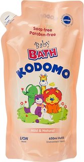 Пена для ванн детская LION Кодомо Природная мягкость 650 мл