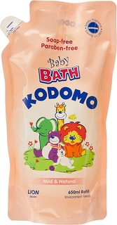 Пена для ванн детская LION Кодомо Природная мягкость 650 мл