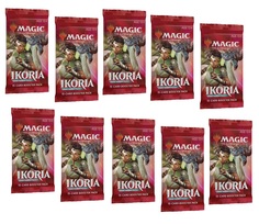 Mtg: набор из 10 бустеров издания ikoria: lair of behemoths на английском языке No Brand