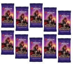 Mtg: набор из 10 бустеров издания throne of eldraine на английском языке No Brand