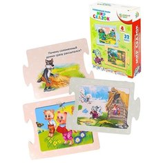 Игра пазл Мир сказок ИН-1685 BRIGHT KIDS Рыжий кот