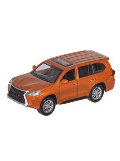 Коллекционная машинка металлическая KINGS TOY паркетник Infinity QX80/Lexus LX570 FY6208 No Brand