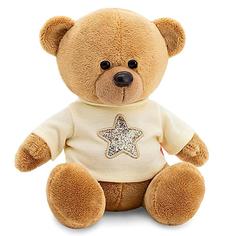Мягкая игрушка «Медведь Топтыжкин», звезда, цвет коричневый, 17 см Orange Toys