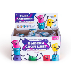 Тесто-пластилин для лепки Genio Kids в ассортименте