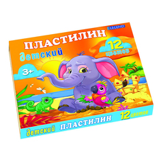 Пластилин Legend с инструментами 12 цветов