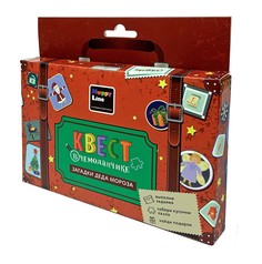 Настольная карточная игра Десятое Королевство Квест в чемоданчике. Загадки Деда Мороза