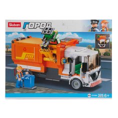 Блочный конструктор Sluban Мусоровоз 326 деталей