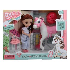 Кукла с лошадкой Qunxing Toys в ассортименте