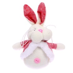 Мягкая игрушка «Кролик», на подвесе, цвета МИКС No Brand
