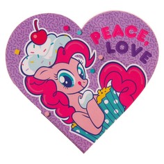 Тени для век Peace. Love My Little Pony 4 цвета по 1,3 гр 7344644 No Brand