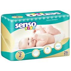 Подгузники Senso baby Mini 3-6 кг, 26 шт