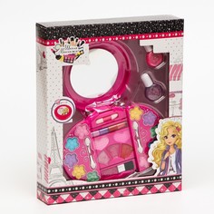 Набор косметики для девочки Школа талантов Круглая косметичка