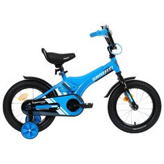 Велосипед 14" Graffiti Super Cross, цвет синий No Brand