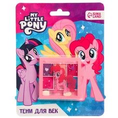 Тени детские Искорка,Флаттершай, Пинки Пай, My Little Pony, 6 цв 9078620 No Brand