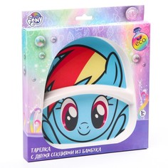 Тарелка детская из бамбука "Рэйнбоу Дэш" My Little Pony Hasbro