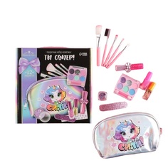 Набор косметики с косметичкой Выбражулька Ты супер! (МИКС наклеек)