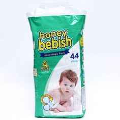 Подгузники детские Bebish 4 Maxi (7 - 18 kg), 44 шт No Brand
