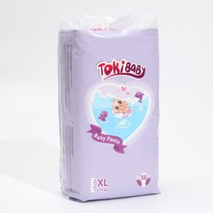 Подгузники-трусики детские TokiBABY размер XL, 36шт No Brand