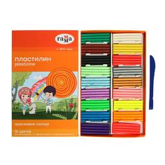 Пластилин 18 цветов 234 г (6 классических, 6 флуоресцентных, 6 перламутровых) «Гамма» «Ора Gamma