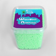 Шариковый пластилин, зелёный, 280 мл No Brand