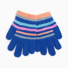 Перчатки детские, цвет синий, размер 16 (7-10 лет) Rossini