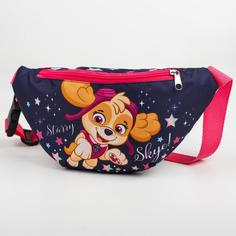 Cумка на пояс?, 25 x 6 x 13 см, отдел на молнии, без подклада PAW Patrol
