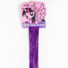 Прядь для волос градиент "Рарити", 40 см, My Little Pony Hasbro