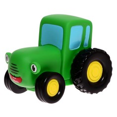 Игрушка для ванны «Синий трактор», цвет зелёный, 10 см Капитошка