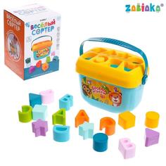 Игрушка развивающая «Весёлый сортер» Zabiaka