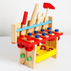 Игровой набор «Столярная мастерская» 28х10х28 см No Brand