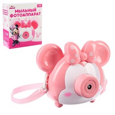 Мыльный фотоаппарат, Микки Маус, розовый Disney