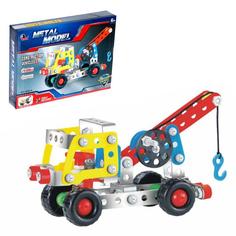 Конструктор металлический «Эвакуатор», 135 деталей No Brand