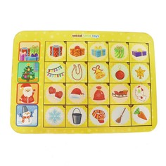 Обучающая игра «Ассоциации. Новый год» Wood Land Toys